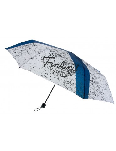 Robin Ruth, Umbrella, Finland Flag, white-blue