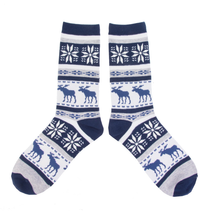 Robin Ruth, Socks, Elk, 40-45 blue-white