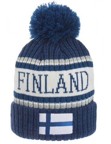 Robin Ruth, Beanie, Classic Finland Flag, blue-white