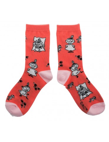Nordic Buddies, Moomin, Socks for Women, Little My Trick, 36-42 red -COMES SOON
