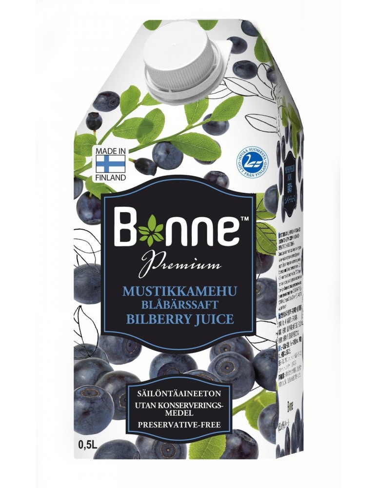 Bonne, Premium Blueberry Juice 0,5l