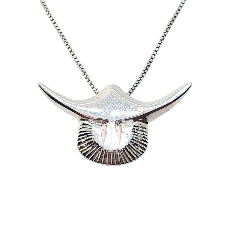 Sirokoru, Viking, Eco Silver Pendant with Silver Chain