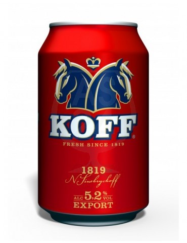 Koff Export, Lager Beer 5,2% 0,33l
