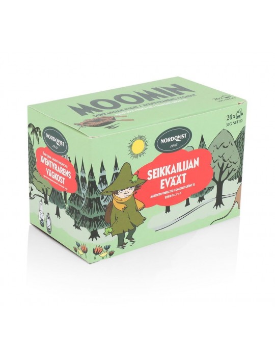 Nordqvist, Moomin, Aromatised Bagged Green Tea 20pcs 30g