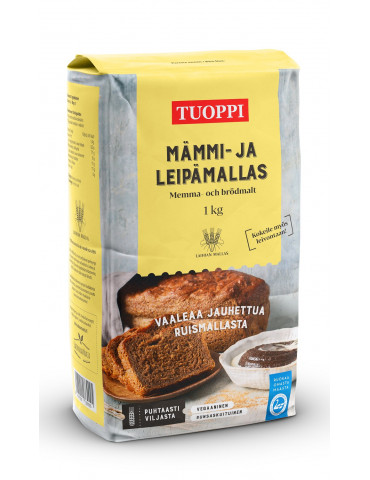 Laihian Mallas, Tuoppi Mämmi- ja leipämallas, leichtes gemahlenes Roggenmalz 1g