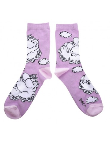 Nordic Buddies, Moomin, Socks for Women, Moomins Dreaming, 36-42 lila-pink