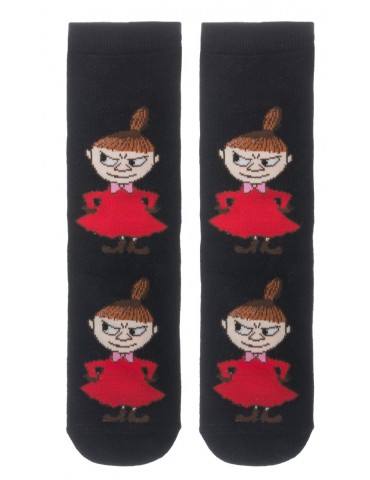 Nordic Buddies, Moomin, Socks for Women, Little My Trick, 36-42 schwarz-rot