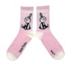 Nordic Buddies, Moomin, Tennis Socks for Women, Little My, 36-42 pink