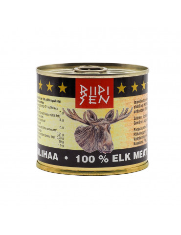 Riipisen, Canned Meat, Elk 100% 210g -COMES SOON