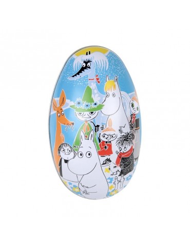 Martinex, Moomin Summer Day, Easter Egg Tin, Family 13cm