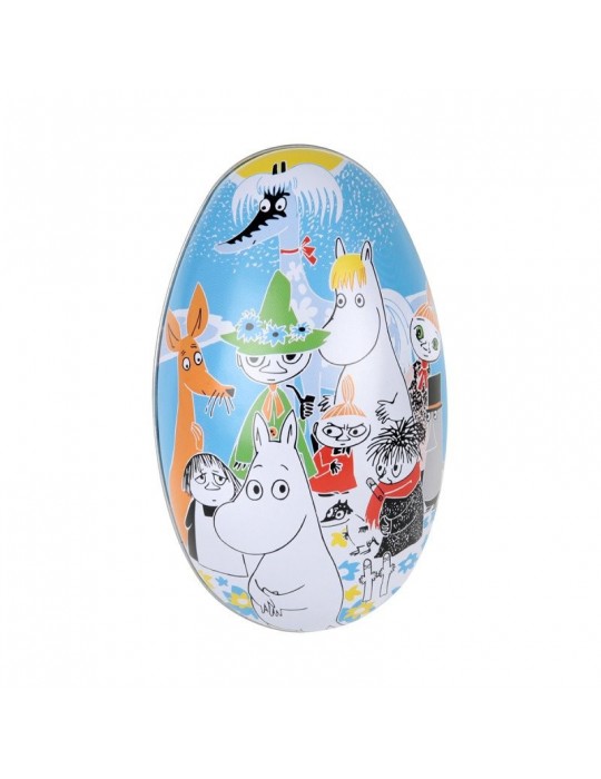 Martinex, Moomin Summer Day, Easter Egg Tin, Family 13cm -COMES SOON