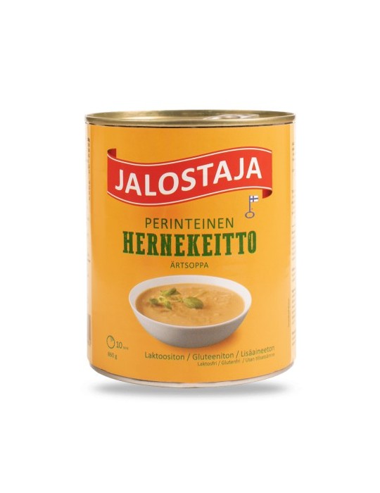 Jalostaja, Perinteinen Hernekeitto, Traditional Pea Soup, Canned Food 435g