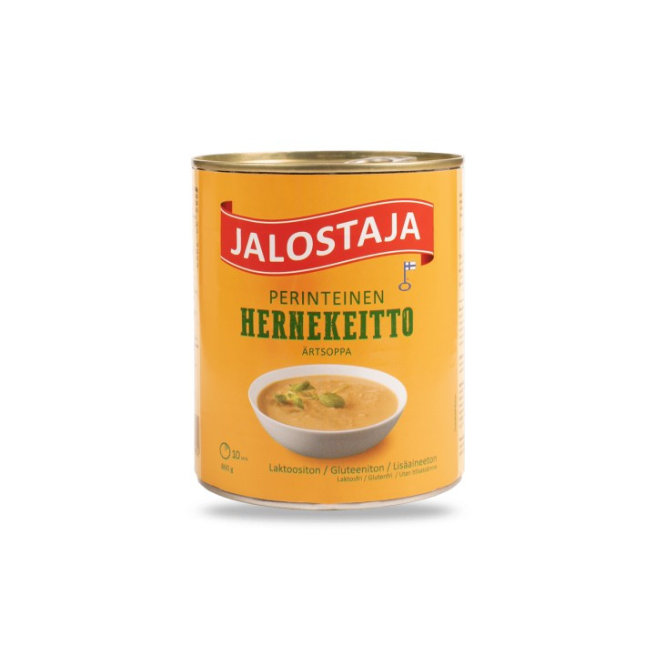 Jalostaja, Perinteinen Hernekeitto, traditionelle Erbsensuppe, Konserve 435g