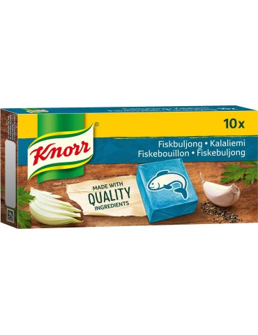 Knorr, Kalaliemikuutio, Fischbrühe-Würfel (10x10g) 100g