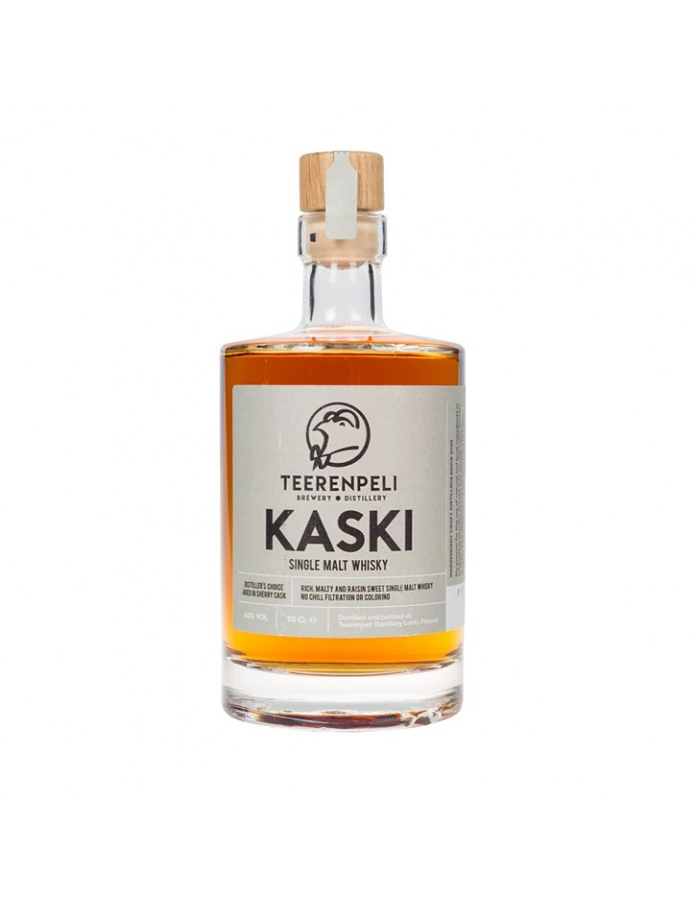 Teerenpeli, Kaski, Single Malt Whisky 43% 0,5l -KOMMT BALD