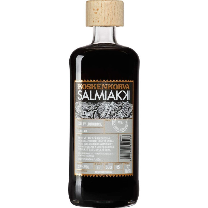Koskenkorva, Salmiakki, Lakritz-Likör 32% 0,5l