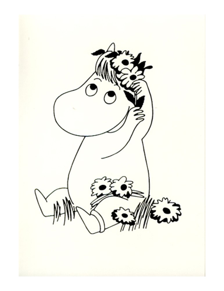 Moomin Postcard