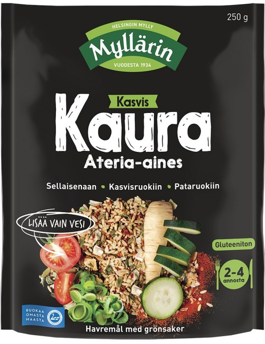 Myllärin, Kasvis Kaura Ateria-aines, Vegetable Oat Mix gluten-free 250g