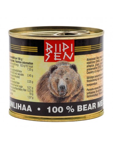 Riipisen, Karhunliha, 100% Bear Meat 210g