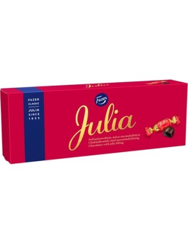 Fazer, Julia, Dark Chocolates with Fruity Marmalade Filling 320g